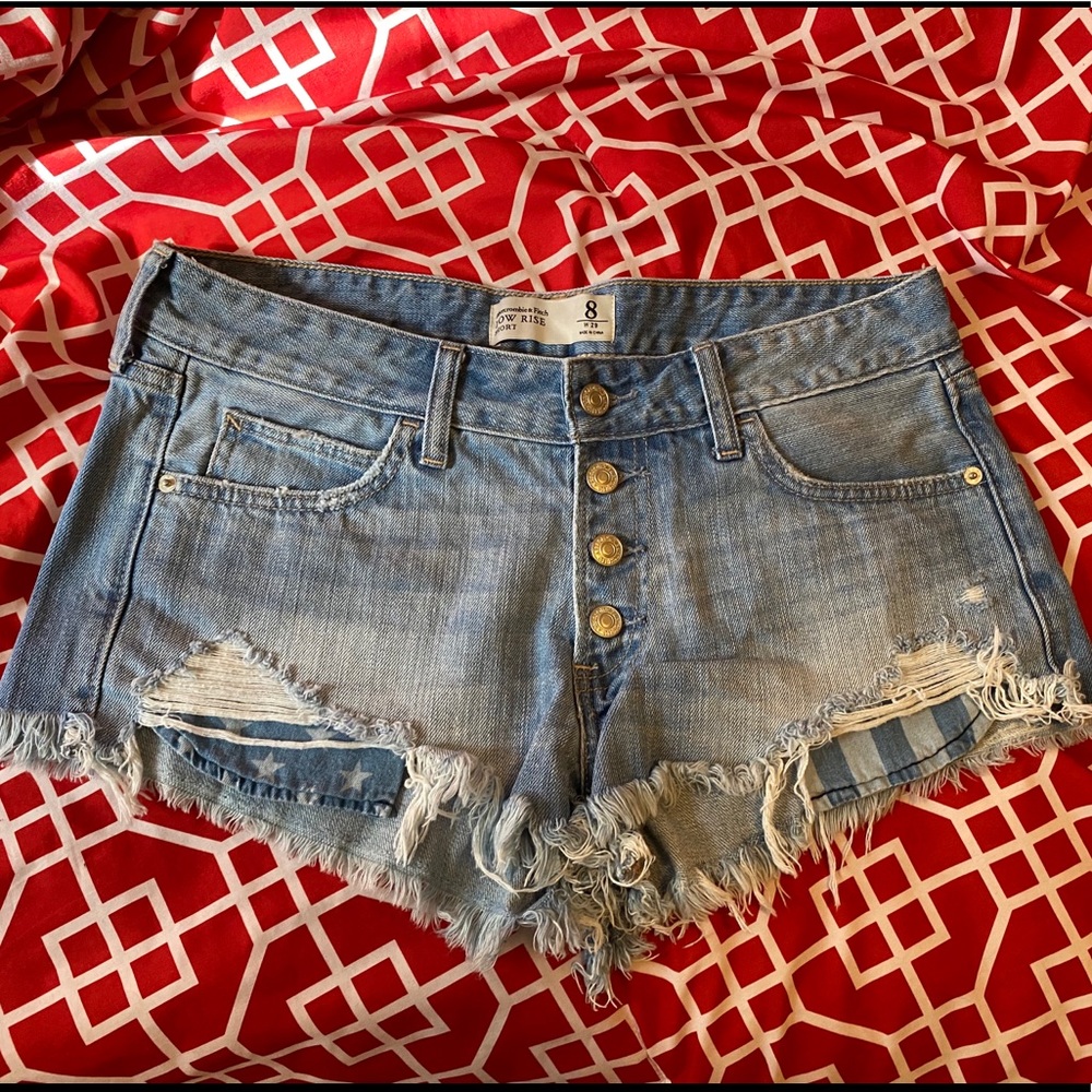 Denim Abercrombie & Fitch Shorts